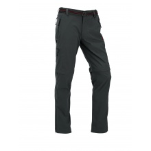 Maul Hiking Trousers Ontario II 2in1 Zip off - long trousers+Bermuda - black Men